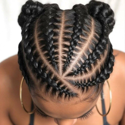 [ሹሩባ በ ፀጉር] Braids with Hair
